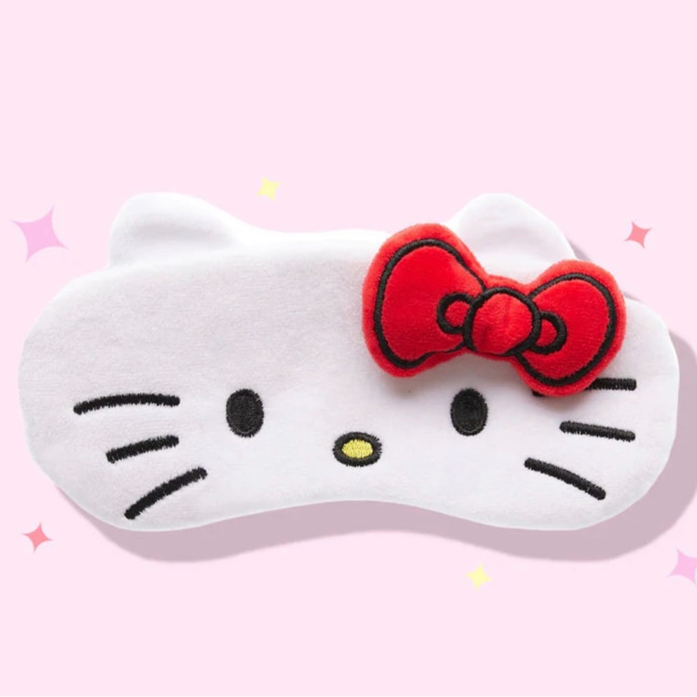 Hello Kitty Sleep Mask with Red Bow